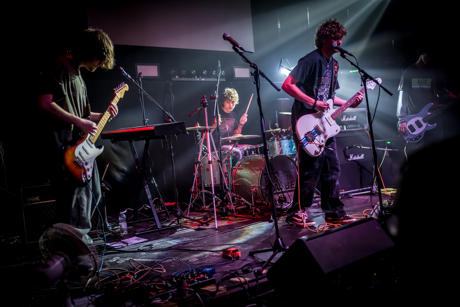 Aphid performing together at The Brickyard