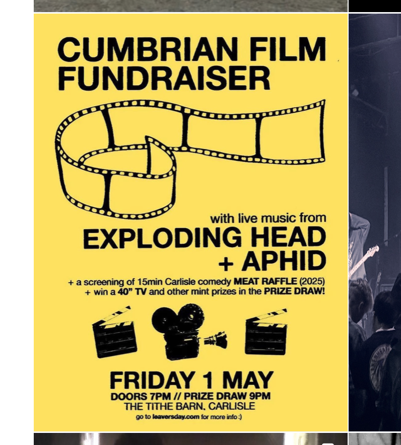 Cumbrian Film Fundraiser poster